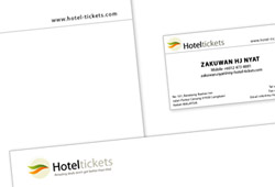Hotel Tickets stationery set