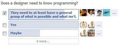 designer-programming poll