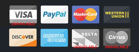 Unavailable Payment Options