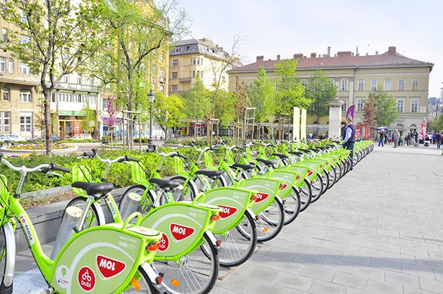 Bicycles of Budapest